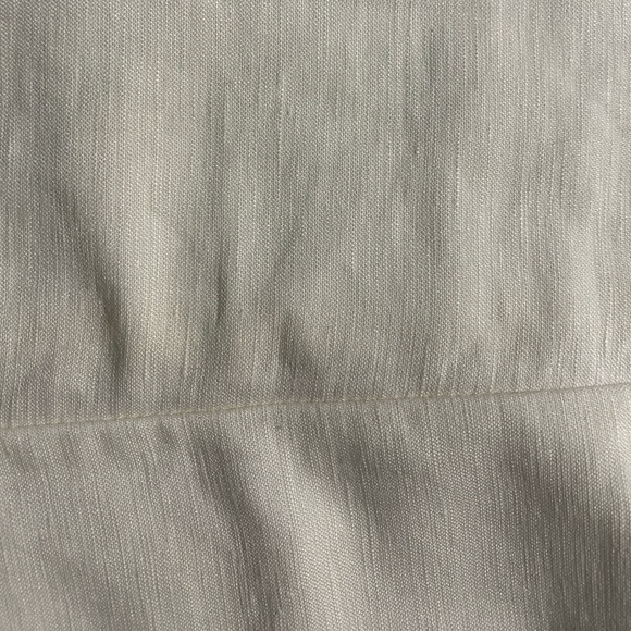 Winter White Linen/Cotton Ankle Pants - Size 4P - Classic & Versatile - Picture 7 of 7